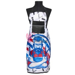 Sort pentru coafor sau frizerie X97 din fas + 5 perechi manusi din nitril Cadou